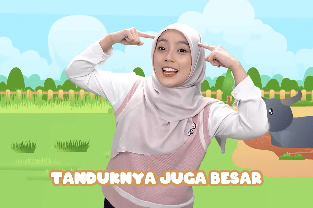 Lirik Lagu 'Kerbau' Kinderflix