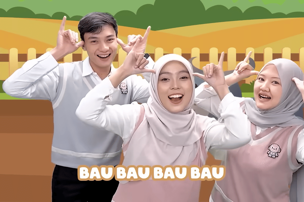 Lirik Lagu 'Kerbau' Kinderflix