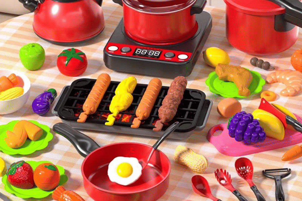 Maianan set masak-masakan untuk anak