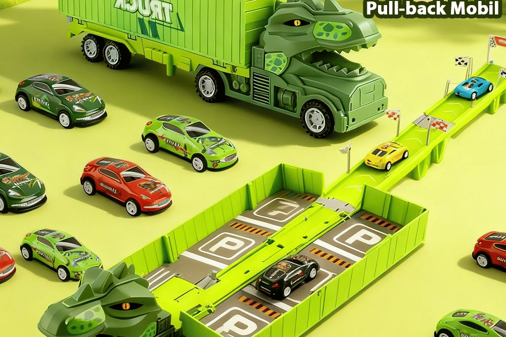 Mainan truk dino untuk anak