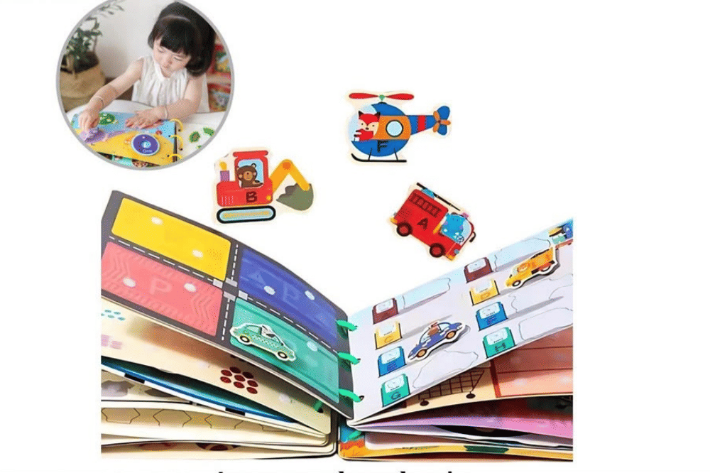 Busy book magnetic untuk anak