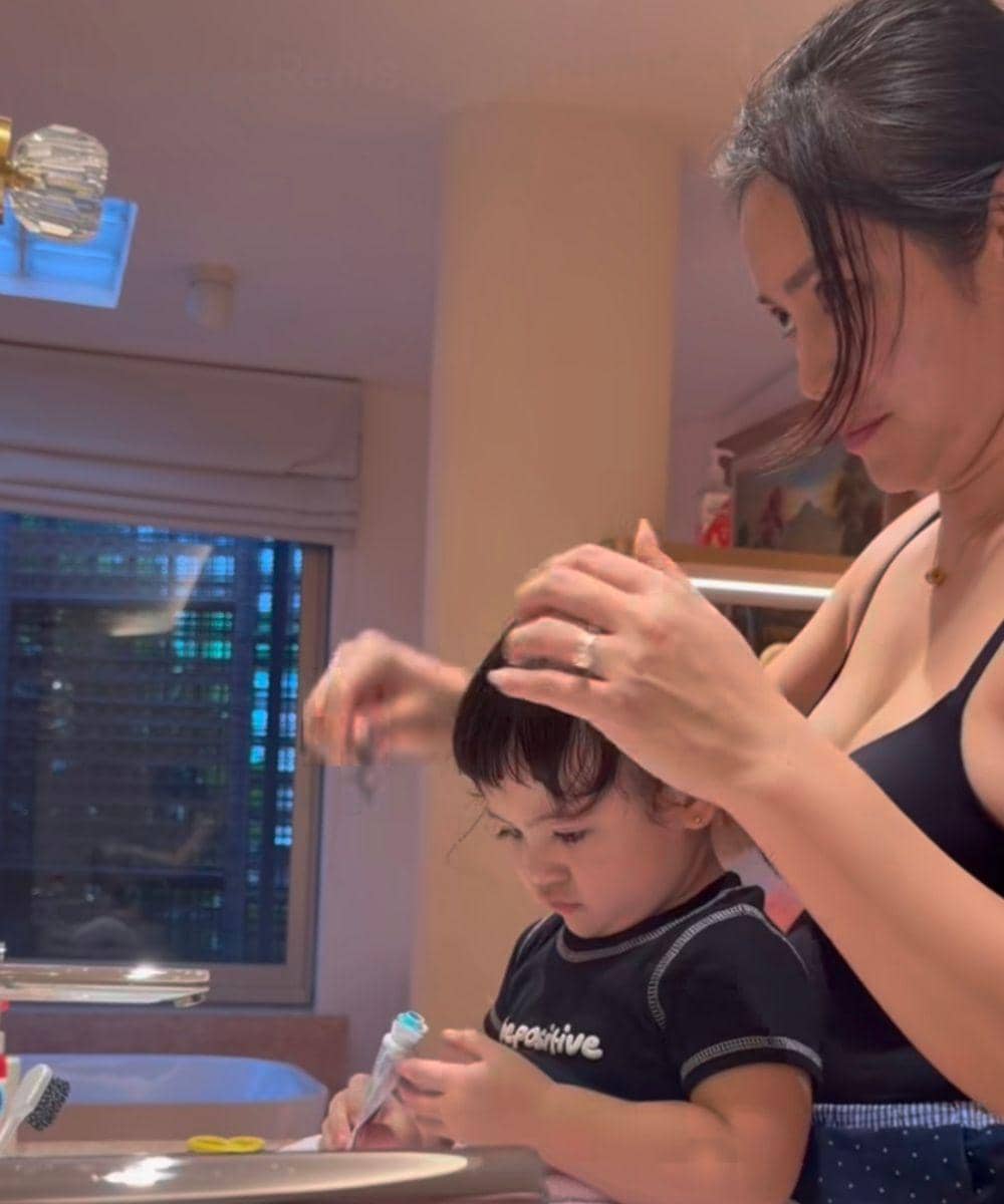 Jessica Iskandar Jadi Hairstylist Dadakan 2