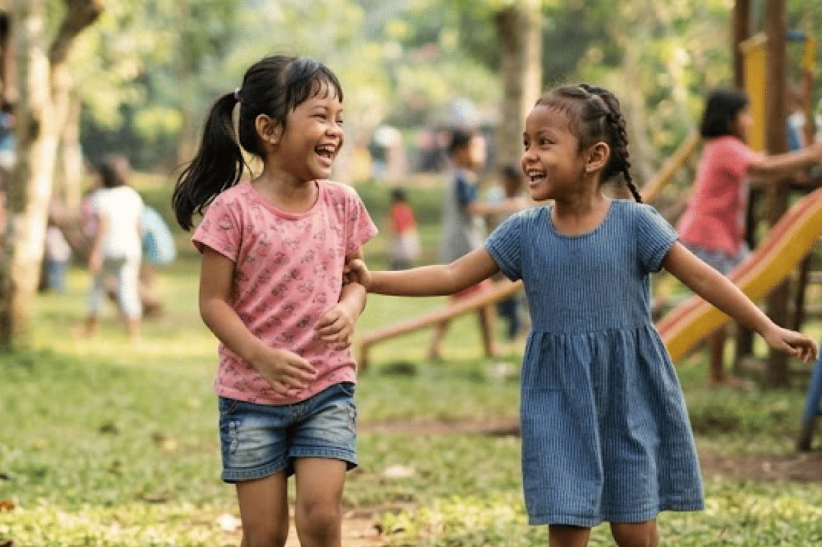 Teman memiliki pengaruh yang besar terhadap perasaan anak