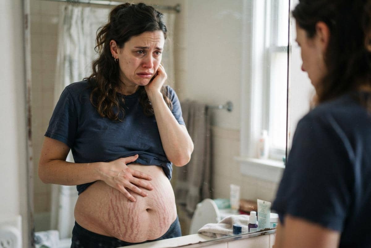 Cara Mengatasi Stretch Mark dan Kulit Perut Kendur setelah Melahirkan