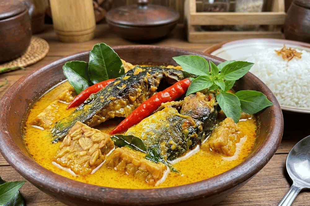 Mangut Tempe Ikan Asap