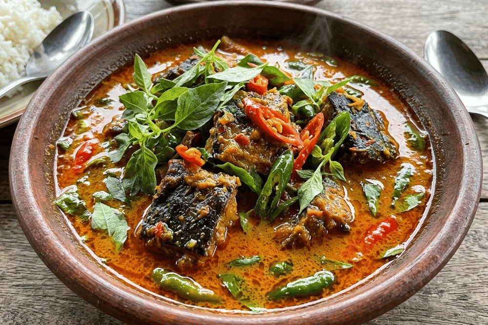 Mangut Iwak Pe Kemangi Pedas
