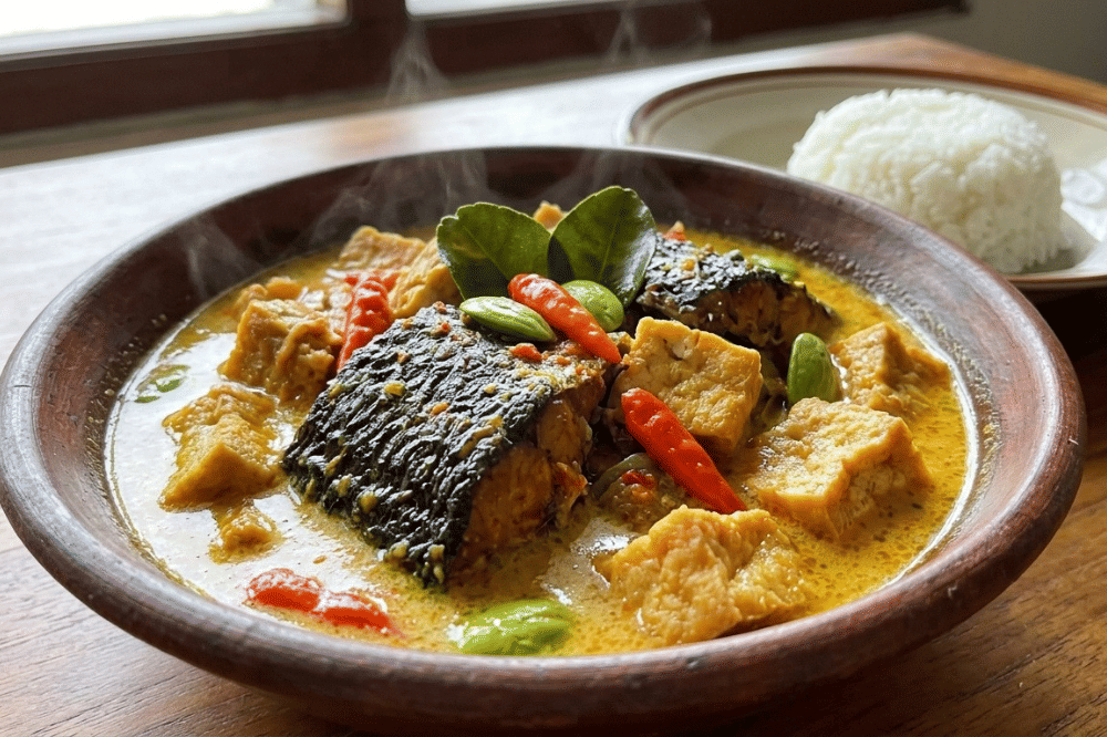Mangut Ikan Manyung Asap Tahu