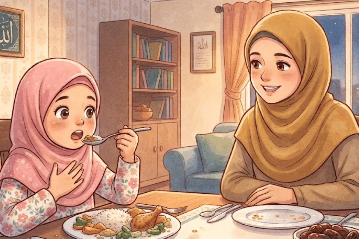 Rasulullah SAW mengajarkan bacaan bagi yang lupa membaca doa