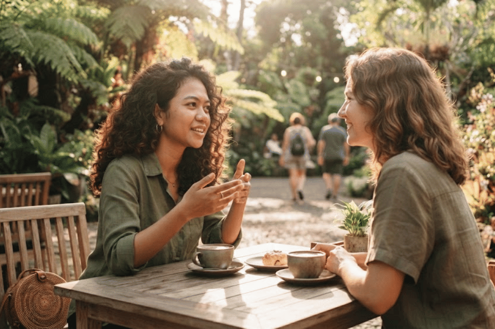 Persepsi kepribadian yang lebih open minded
