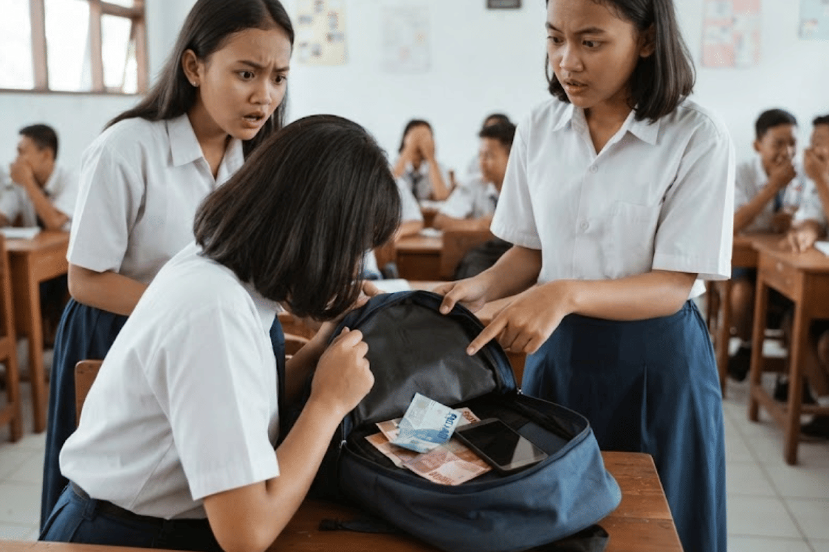 Farhana dituduh mencuri oleh temannya, yang sebenarnya hanya prank