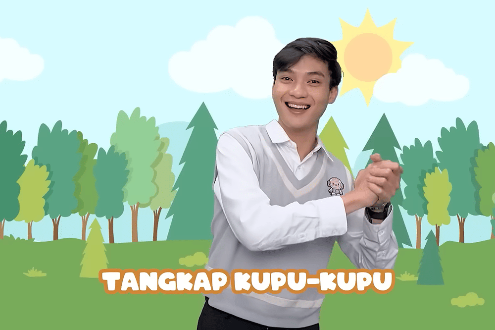 Lirik Lagu ‘Tangkap Kupu-Kupu’ Kinderflix