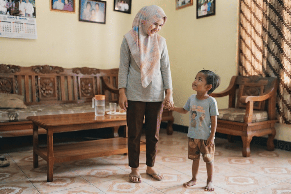 Anak yang mengajak mamanya pergi