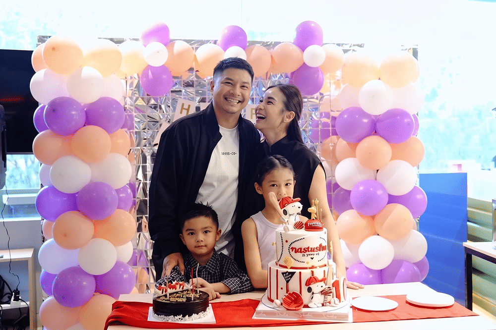 Momen Seru Ulang Tahun ke-10 Nastusha Olivia Alinskie