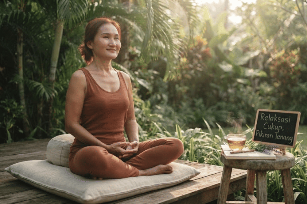 Kelola stres dengan relaksasi cukup
