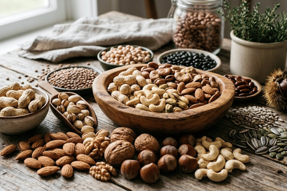 Kacang-kacangan dan biji-bijian