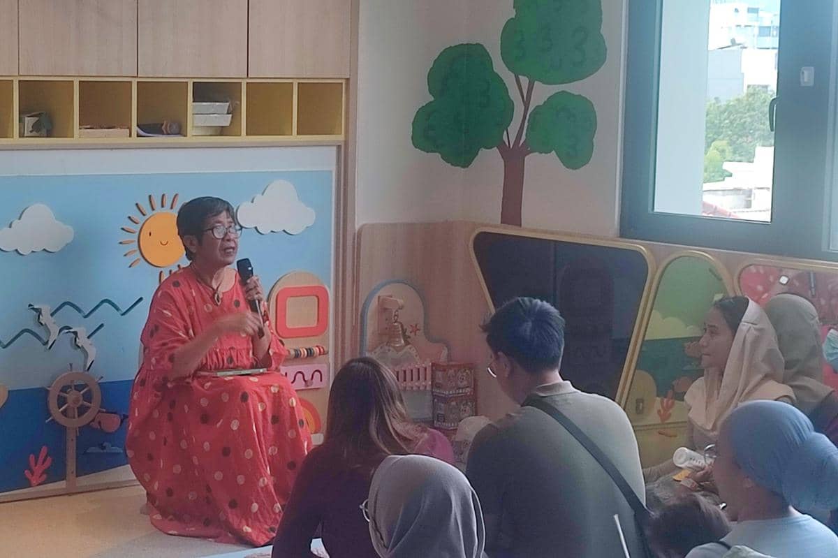 Storytime bersama Reda Gaudimo penulis buku Na Willa