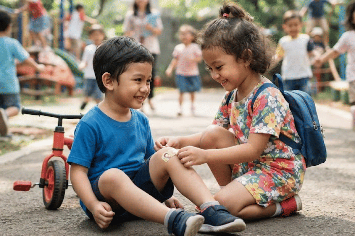 9 Cara Membesarkan Anak agar Baik Hati dan Penuh Empati 