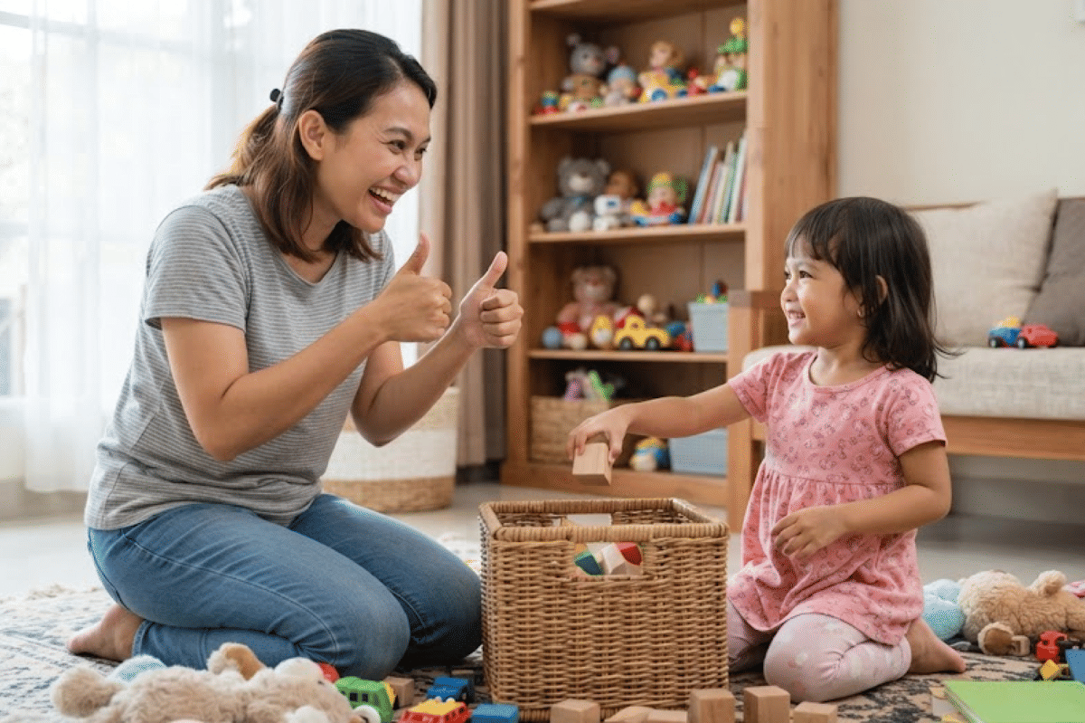 Berikan apresiasi ketika anak berhasil melakukan hal yang positif
