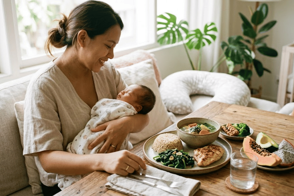 5 Makanan yang Baik Dikonsumsi Mama saat Masa Nifas