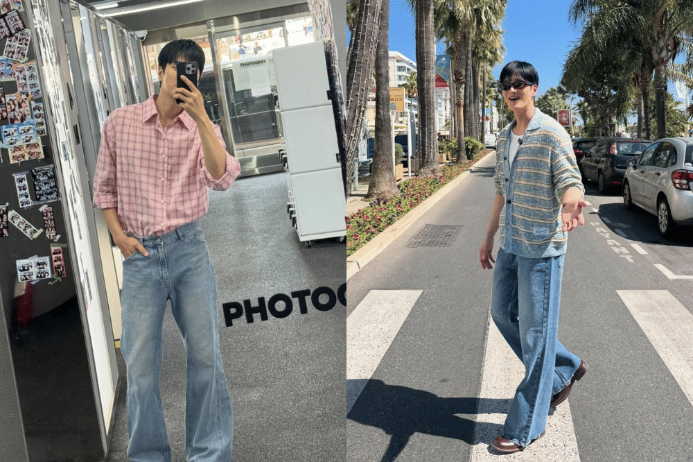 Gaya Kasual Ahn Bo Hyun dengan Kemeja hingga Sweater, Inspirasi Gaya Papa!
