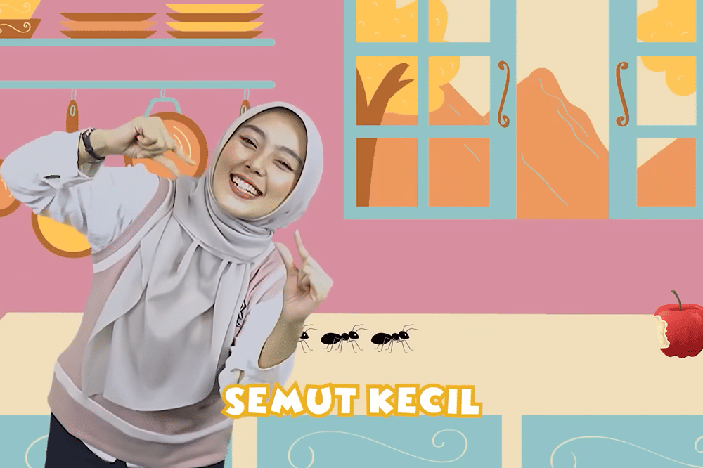Lirik Lagu 'Semut Kecil' Kinderflix
