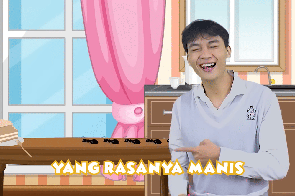 Lirik Lagu 'Semut Kecil' Kinderflix