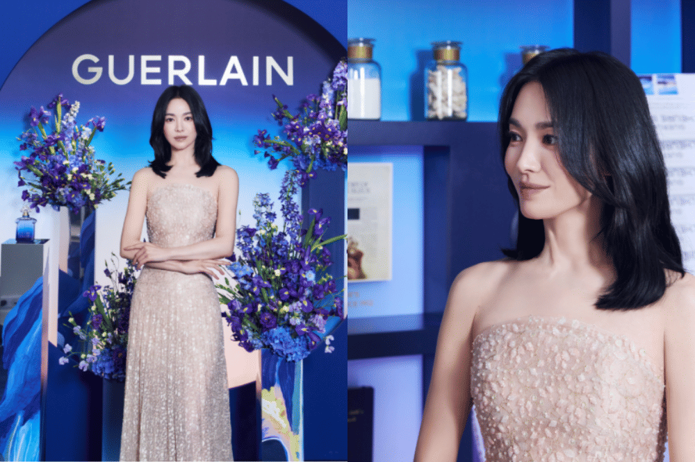 Elegan Berkelas, Intip Gaya Menawan Song Hye Kyo di Guerlain