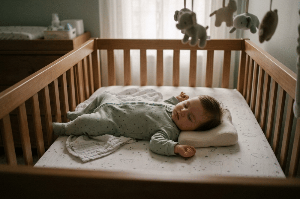 Umur Berapa Bayi Boleh Pakai Bantal?