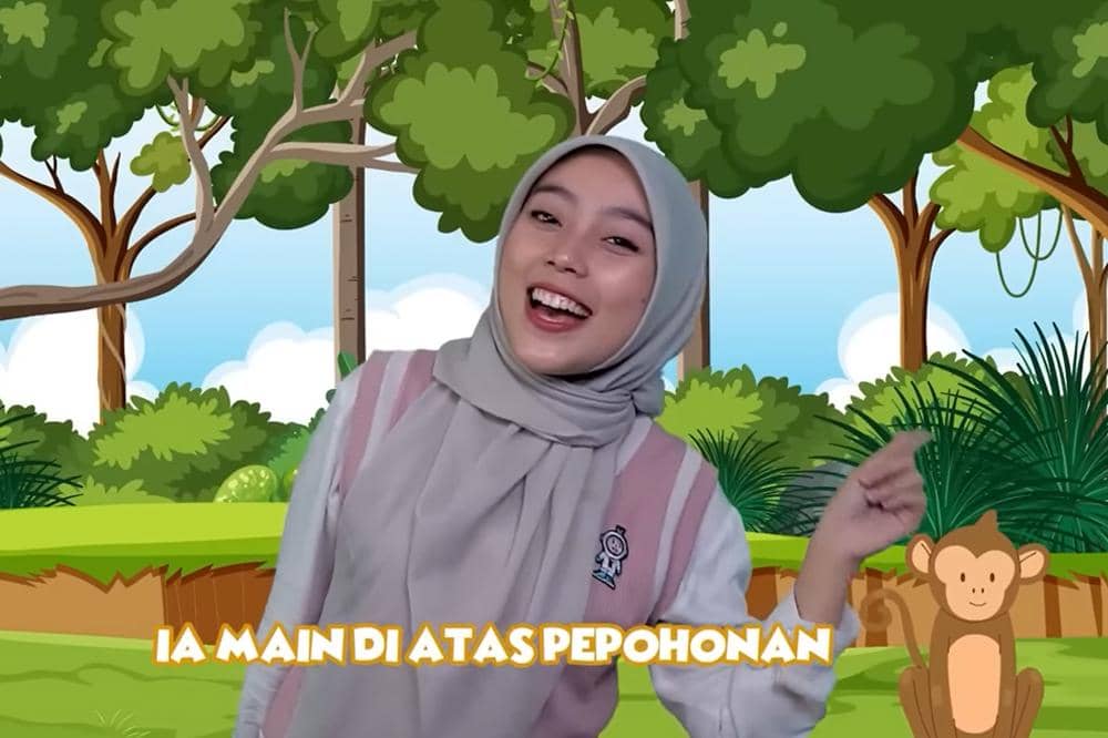 Lirik Lagu 'Monyet' Kinderflix, Bantu Anak Tambah Kosakata Baru