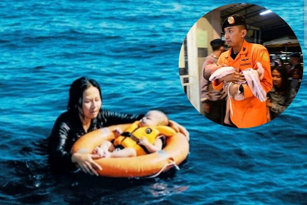 Bayi 8 Bulan Selamat usai 8 Jam Terombang-ambing di Laut, Digendong Orangtua