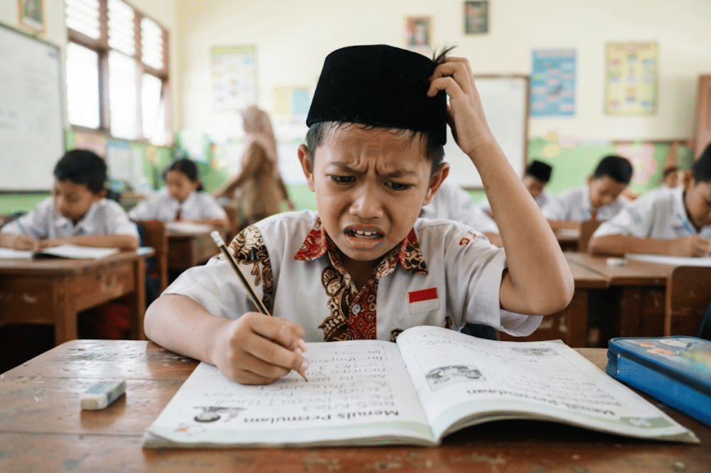 Anak dengan kondisi disgrafia