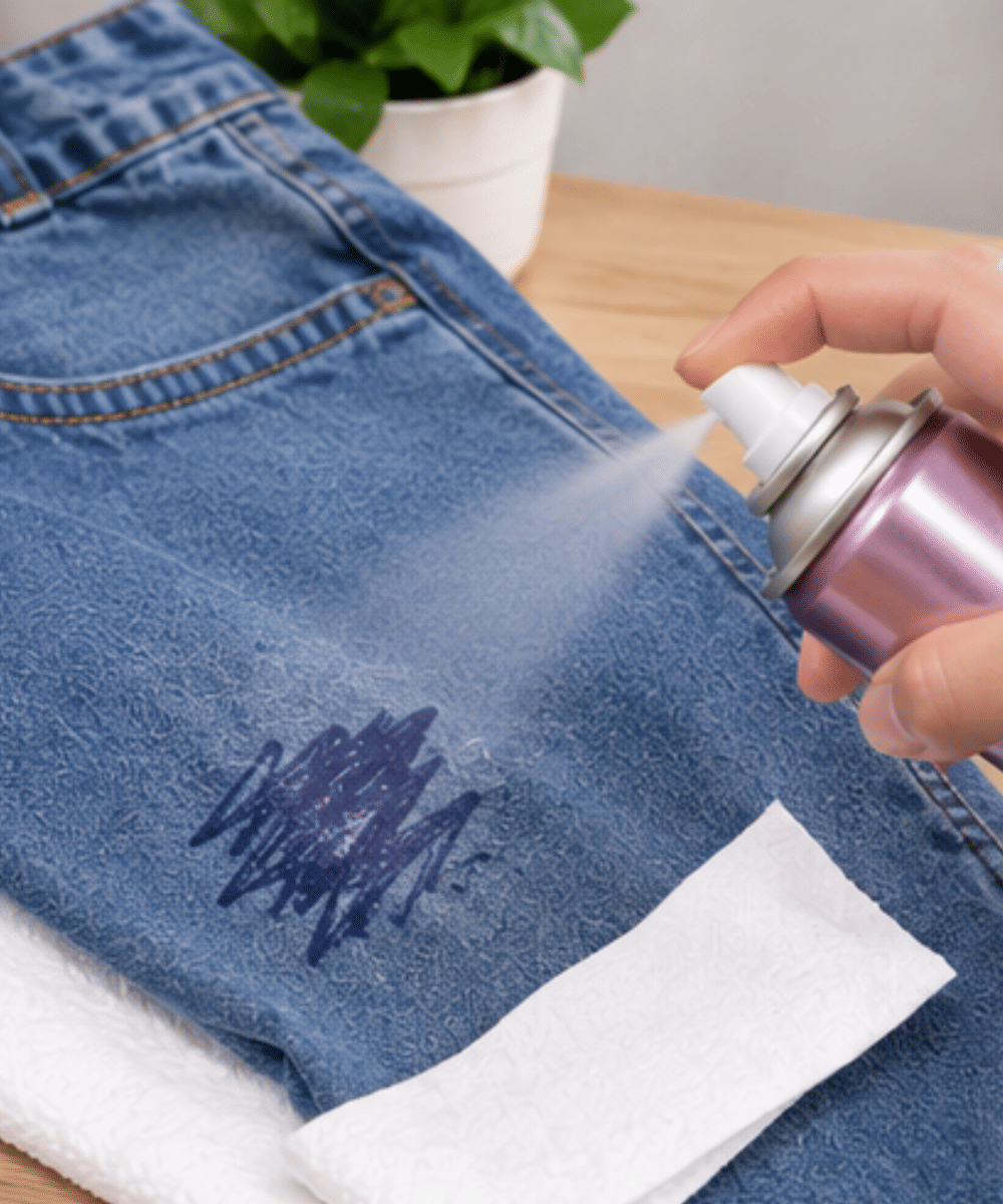 Manfaatkan hairspray