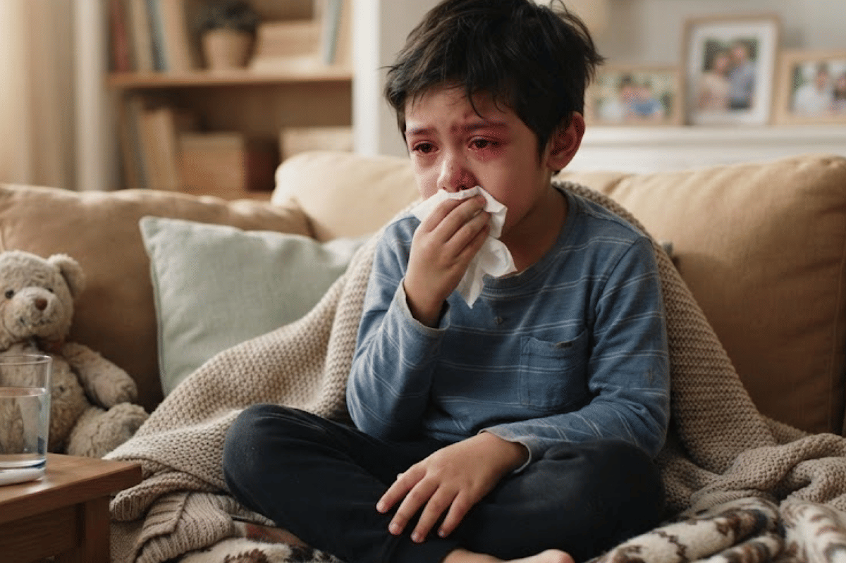 Influenza memiliki gejala yang berbeda dengan common cold