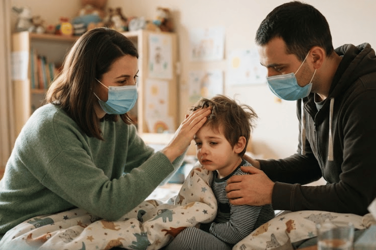 Virus influenza mudah menular kepada orang lain yang ada di sekitar