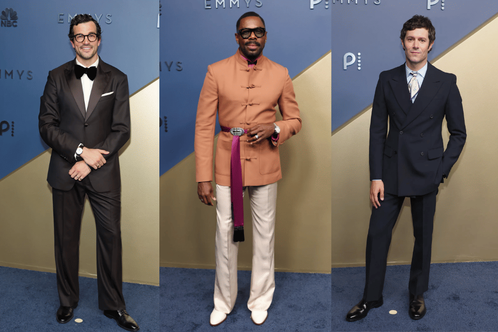 5 Inspirasi Setelan Jas Artis di Emmys 2026, Cocok untuk Acara Formal!