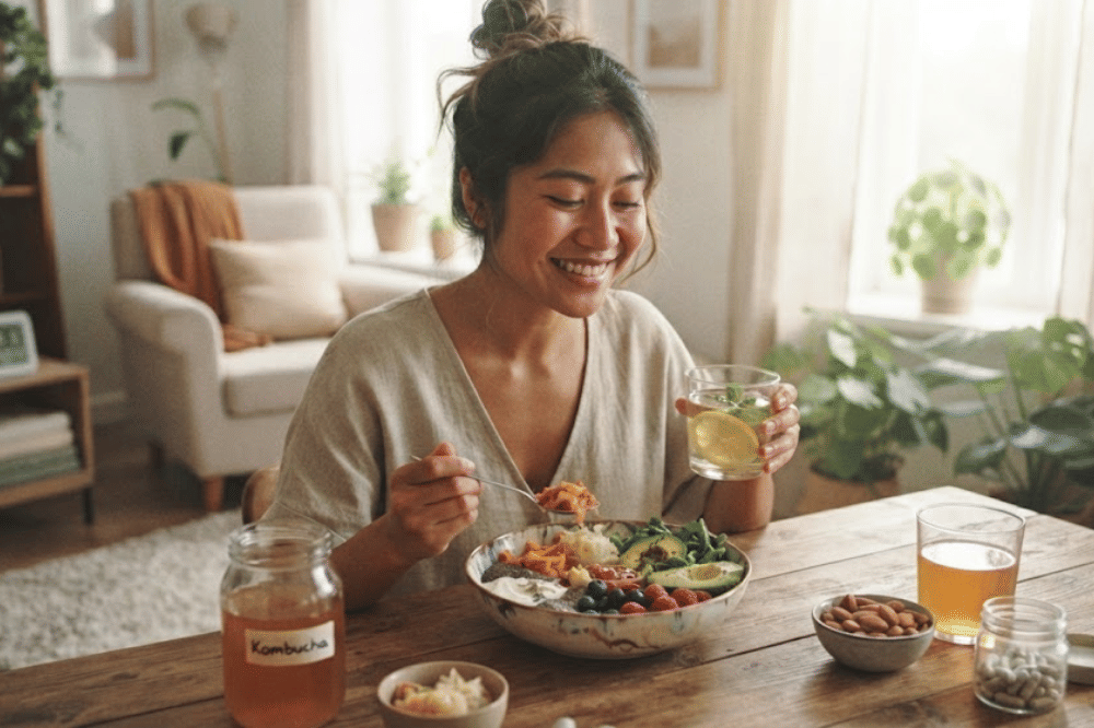 Menjaga kesehatan sistem pencernaan (gut health)