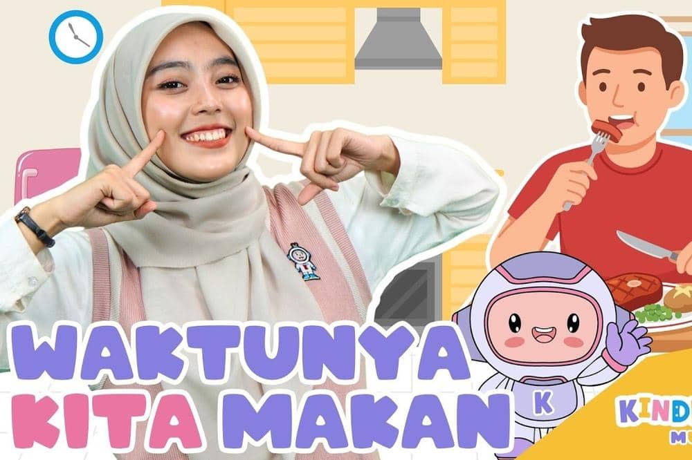 Lirik Lagu ‘Waktunya Kita Makan’ Kinderflix, Bikin Anak Lahap