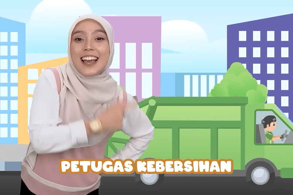 Lirik Lagu 'Truk Sampah' Kinderflix