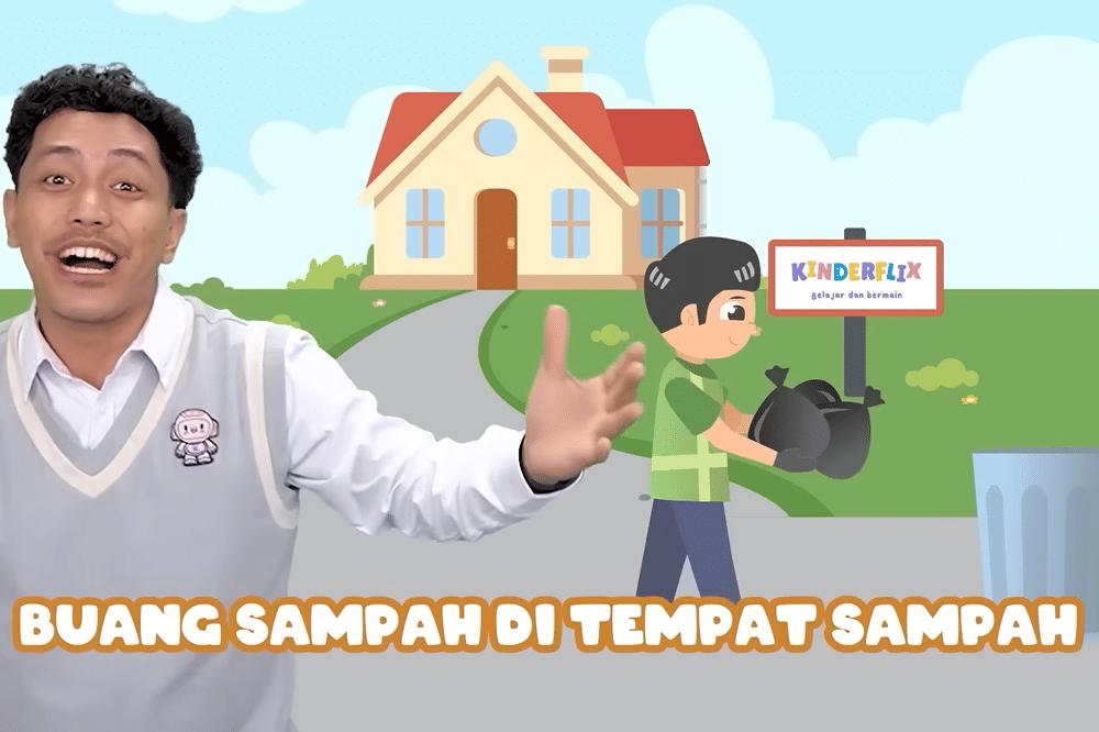 Lirik Lagu 'Truk Sampah' Kinderflix