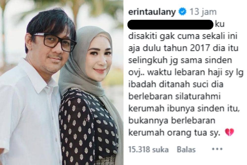 Baru Terungkap! Erin Sebut Andre Taulany Selingkuh saat Masih di OVJ