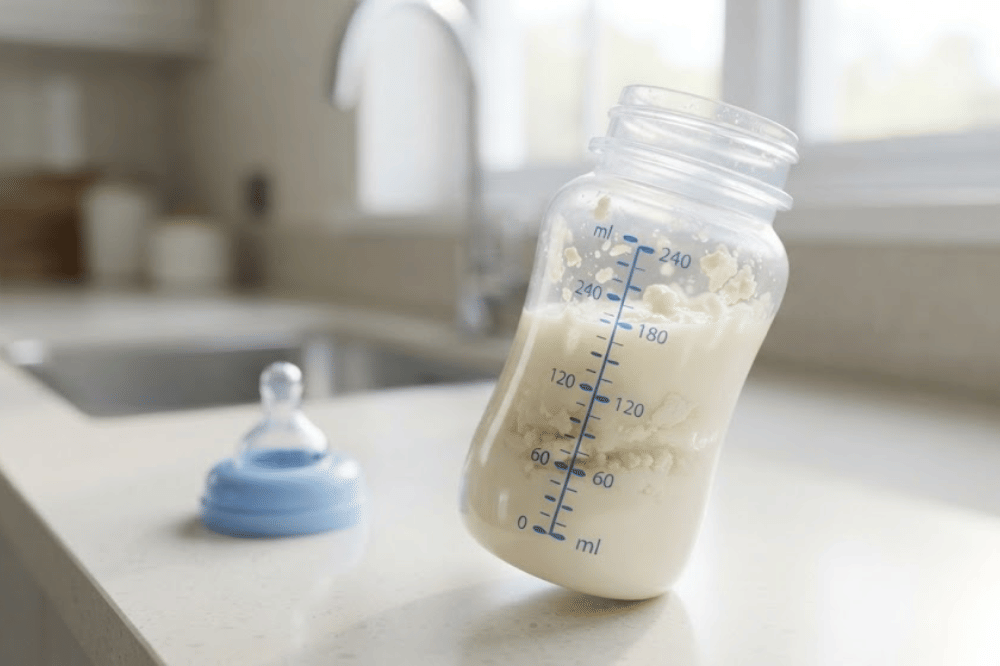 Susu formula terlalu kental