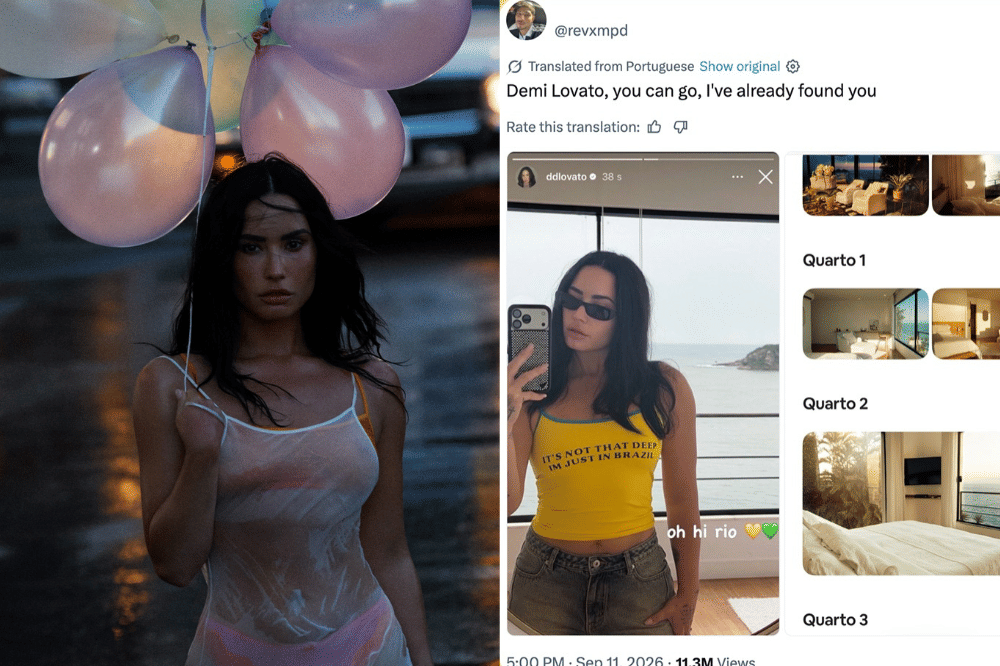 Viral! Fan Diduga Lacak Lokasi Liburan Demi Lovato dari Detail Foto