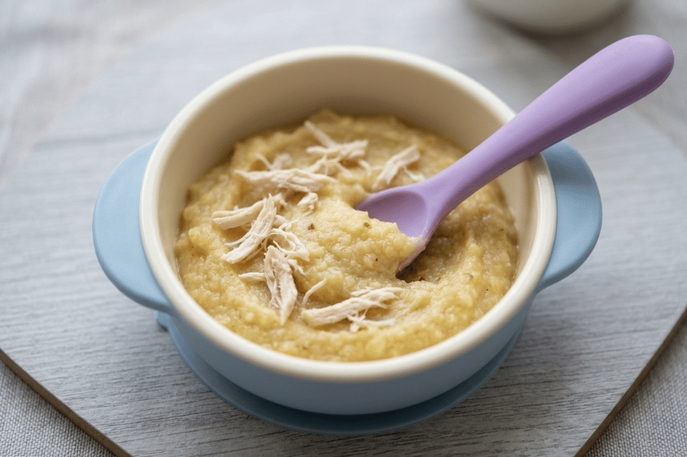 Resep Bubur Kentang Ayam untuk MPASI yang Tinggi Energi