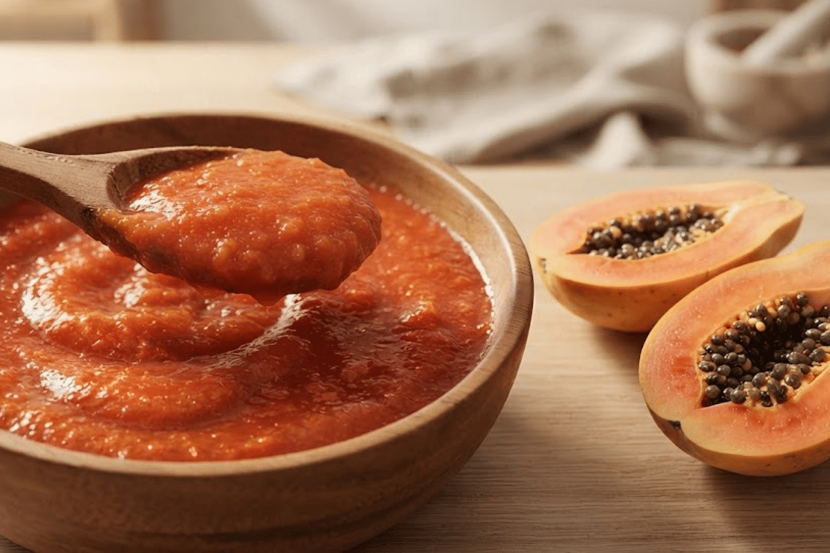 Resep Saus Sambal Homemade dari Pepaya, Aman untuk Anak!