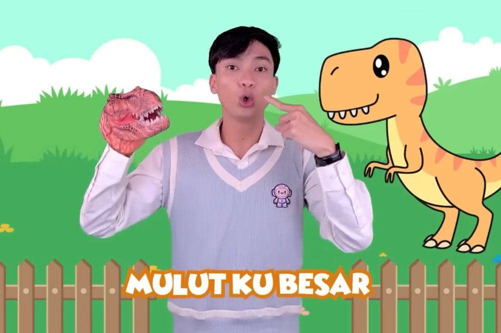 Lirik Lagu 'Akulah T-Rex' Kinderflix 2