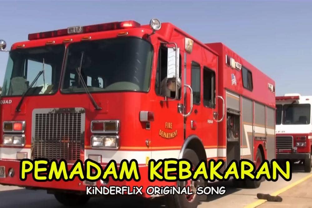 Lirik Lagu 'Pemadam Kebakaran' Kinderflix, Kenalkan Profesi Pemberani