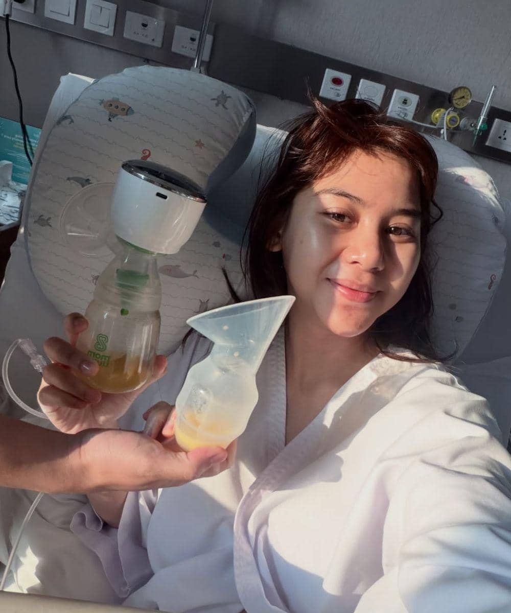 Jalani Fase Menyusui, Adinda Thomas Pamer Kolostrum ASI (2)