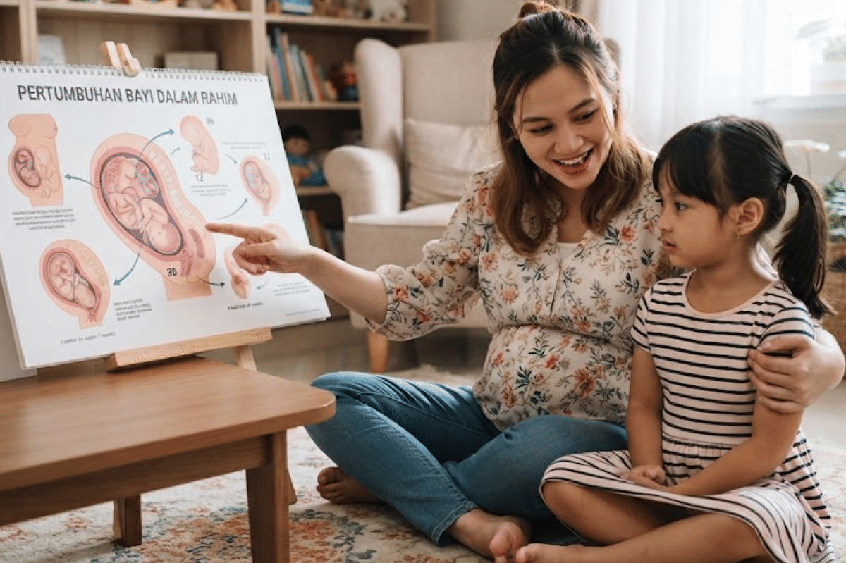 Berikan penjelasan yang lebih detail jika anak sudah memahami tubuh