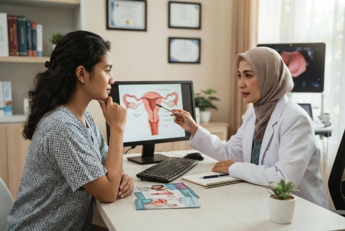 Jika endometriosis tumbuh lebih dalam (6)