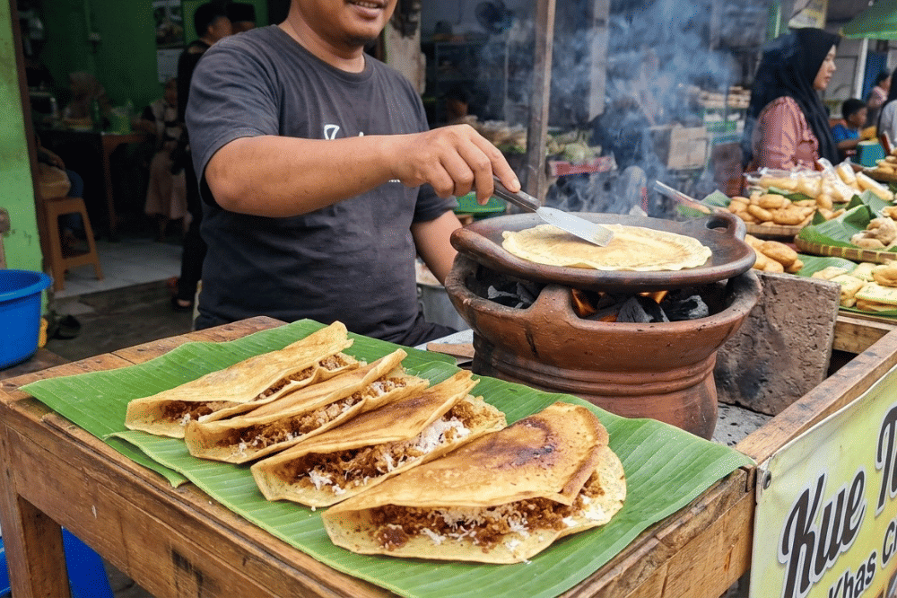Cara membuat kue tapel khas Cirebon
